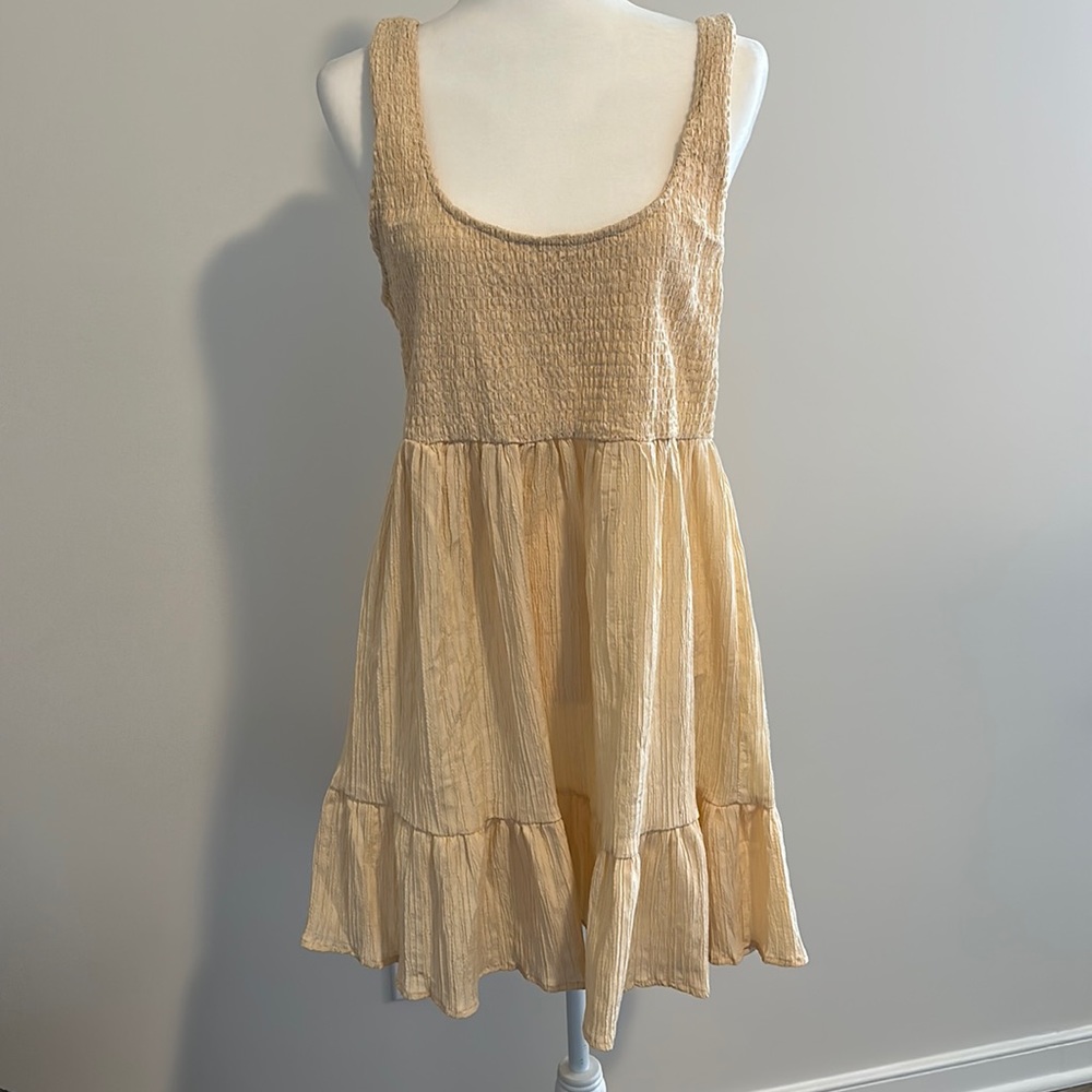 NWOT ASOS tan summer dress